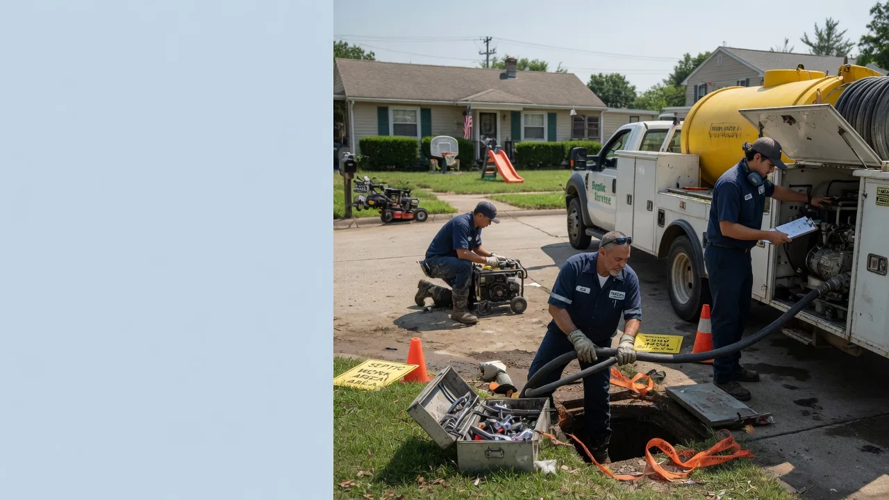 Septic Tank Pumping in Fort Cobb, OK near me